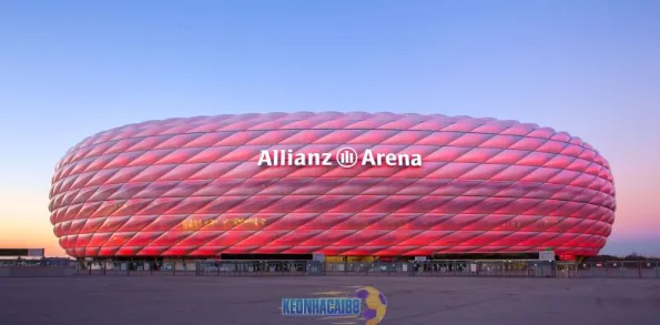 Ảnh: Allianz Arena – Biểu tượng bóng đá Đức, điểm hẹn chung kết 1C