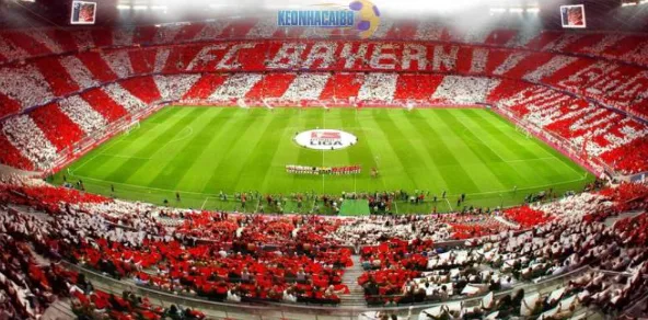 Ảnh: Allianz Arena – Biểu tượng bóng đá Đức, điểm hẹn chung kết 1C